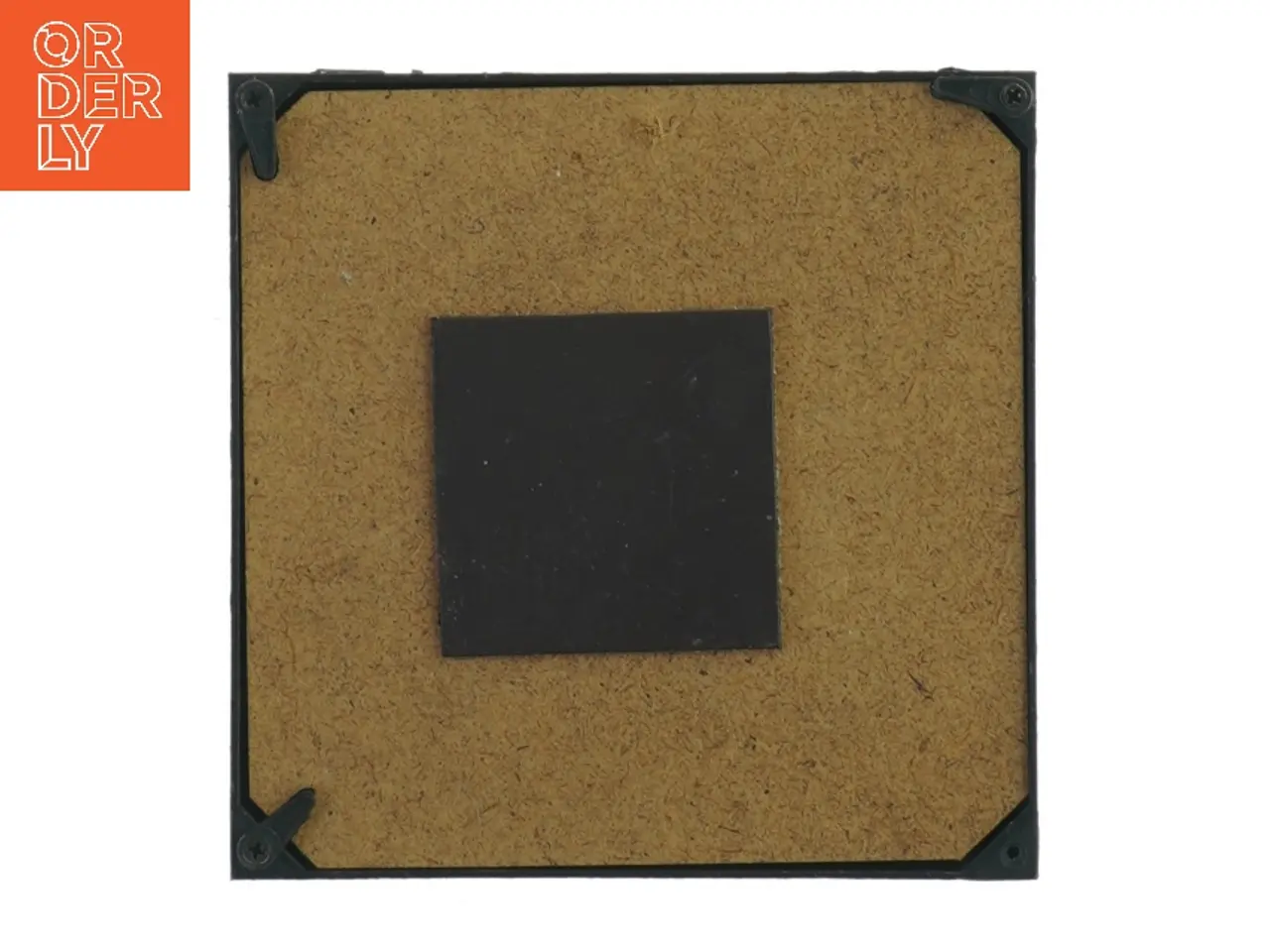 Billede 2 - Lille sort billedramme (str. 12x12 cm)