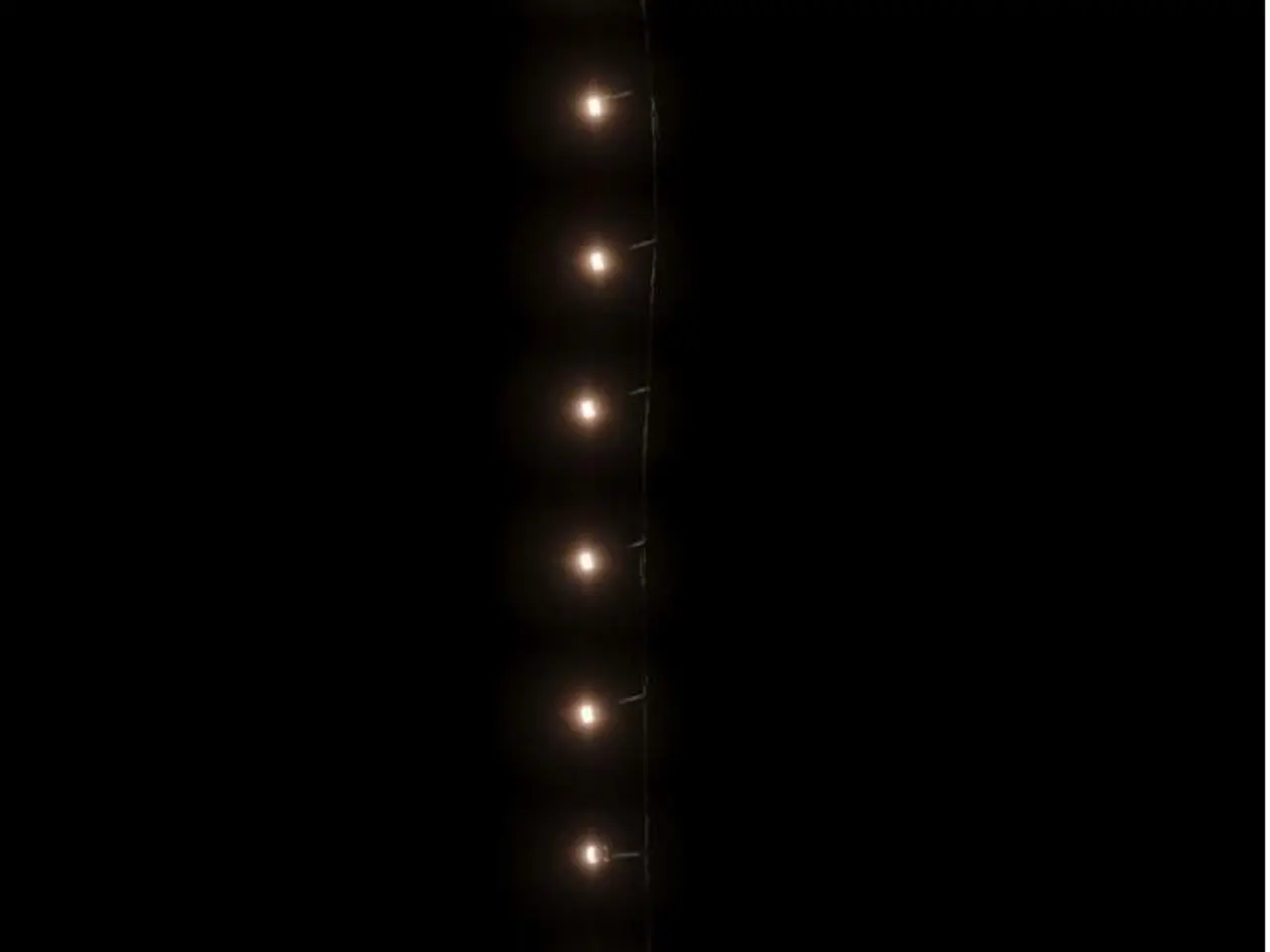 Billede 4 - Lyskæde med 2000 LED - 200 m varm hvid, IP44 til inde/ude