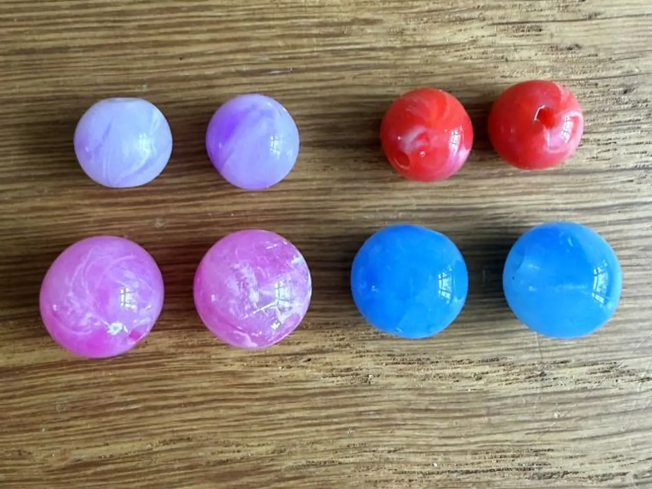 Billede 5 - Øreclips med perler og bling - helt nye