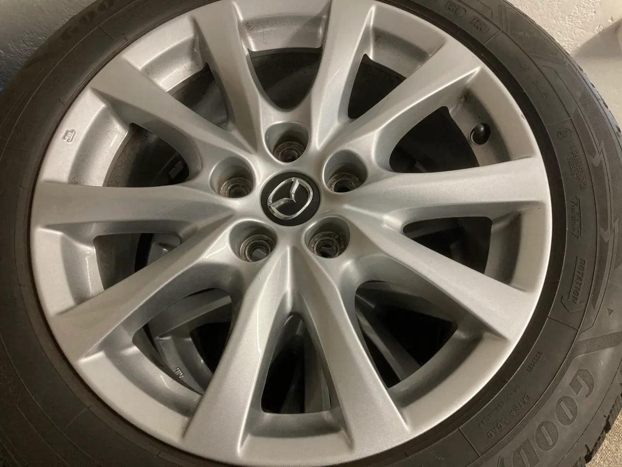 Billede 1 - Originale Mazda6 vinterdæk