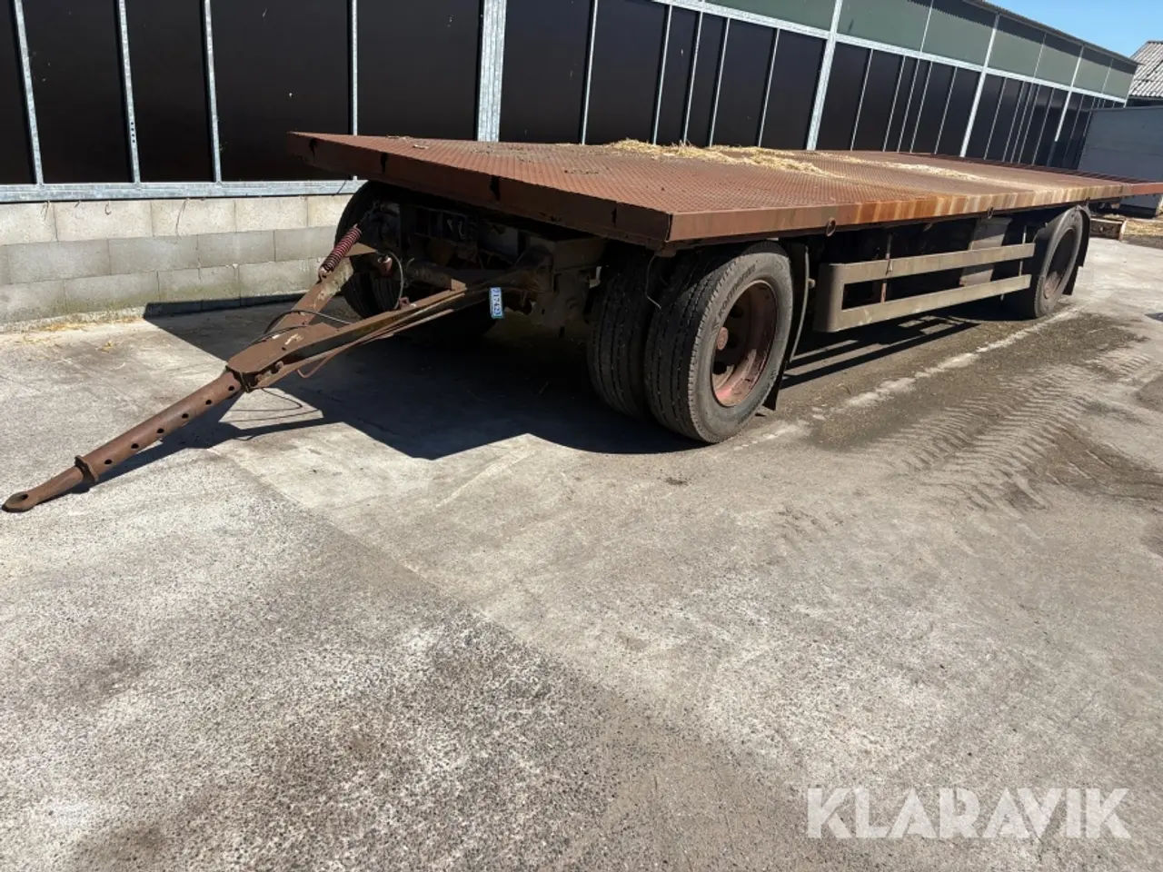 Billede 1 - Halmvogn - 8,5 meter lad
