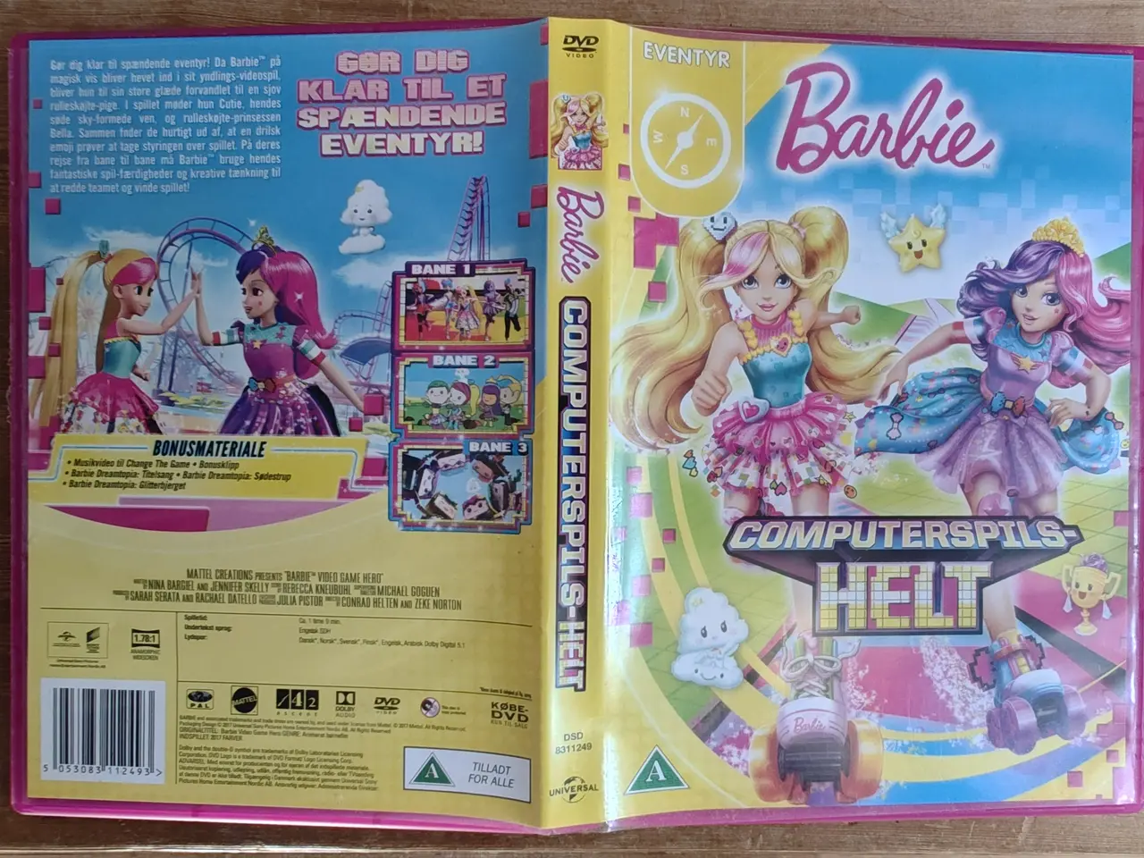 Billede 1 - Barbie Computerspils helt DVD Film