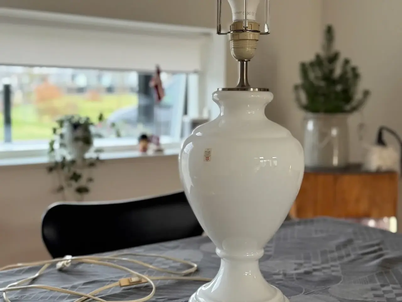 Billede 1 - Flot bordlampe Holmegård