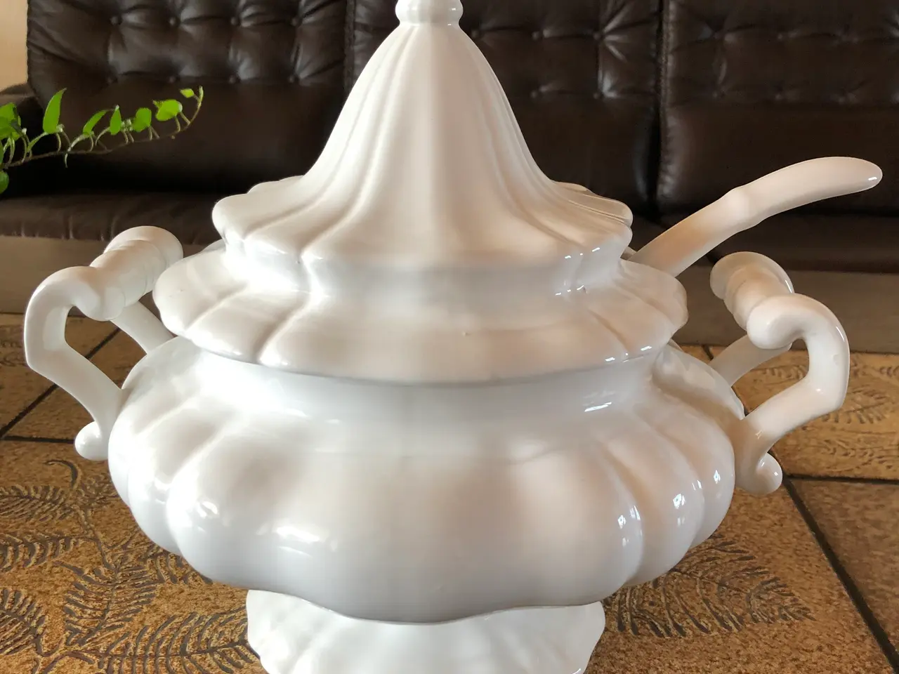 Billede 1 - Punch Bowle / Suppe Tarin i Porcelæn Ny 