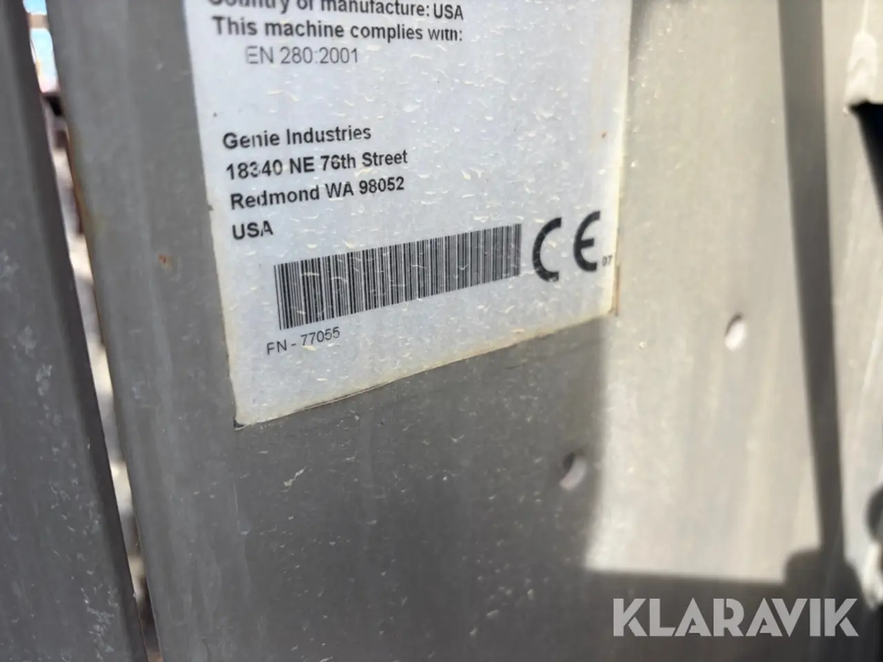 Billede 7 - Sakselift Genie GS-3390 - 12 meter