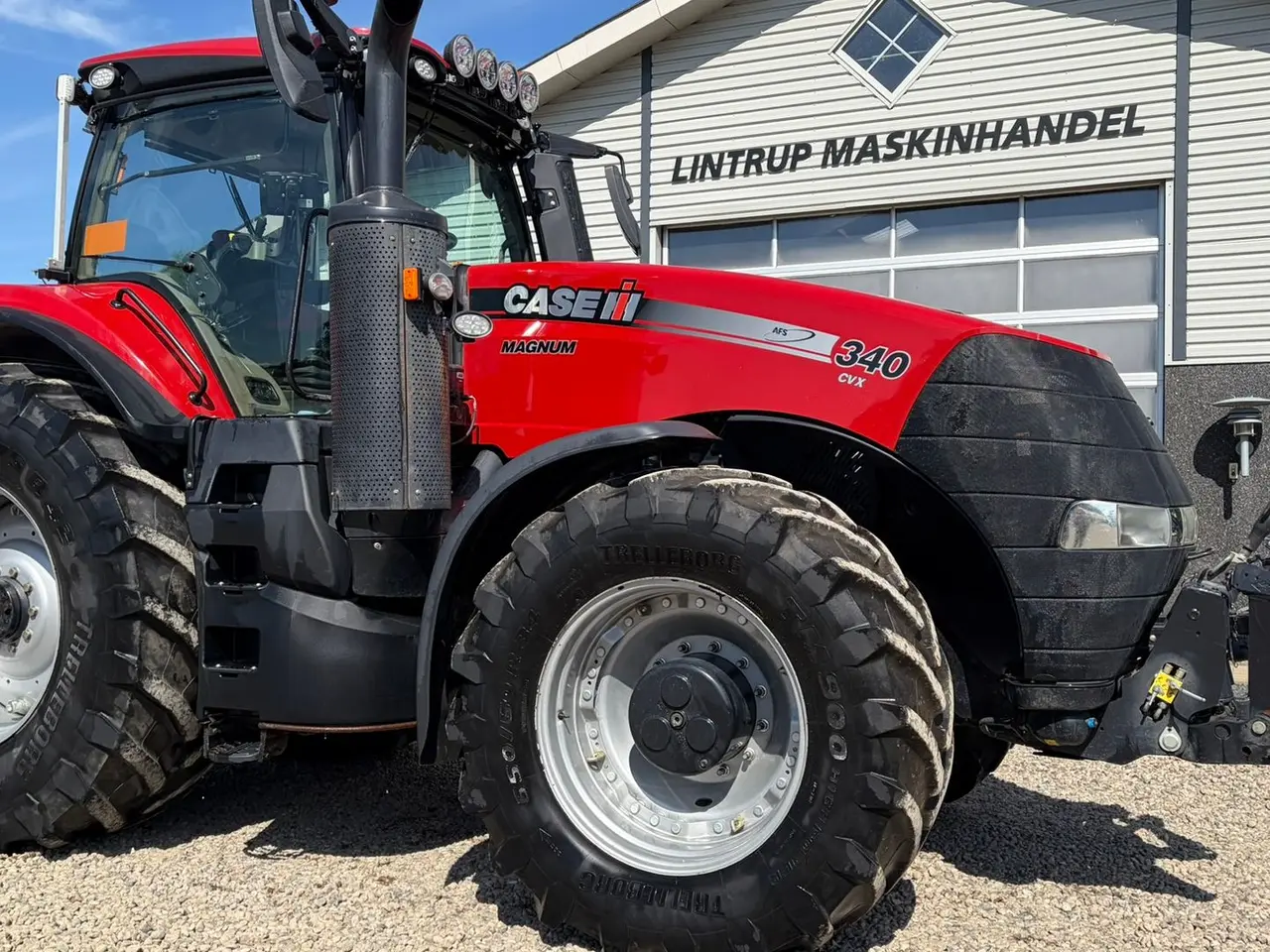 Billede 21 - Case IH MAGNUM 340 CVX med frontlift. Gård traktor