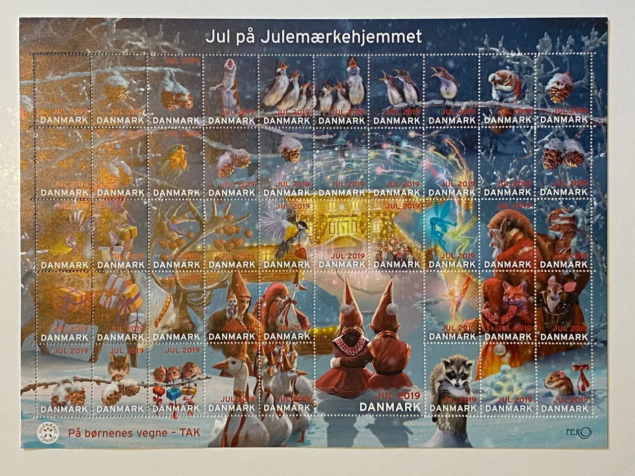 Billede 5 - Julemærker Danmark helark