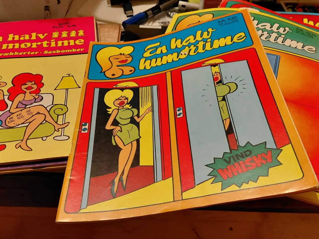 Billede 1 - 47 numre af En halv humørtime