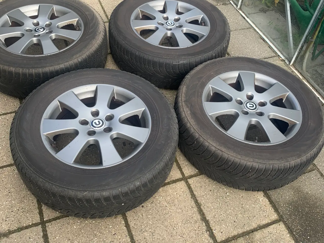 Billede 1 - 4 alu.hjul - passer til Opel Mocca
