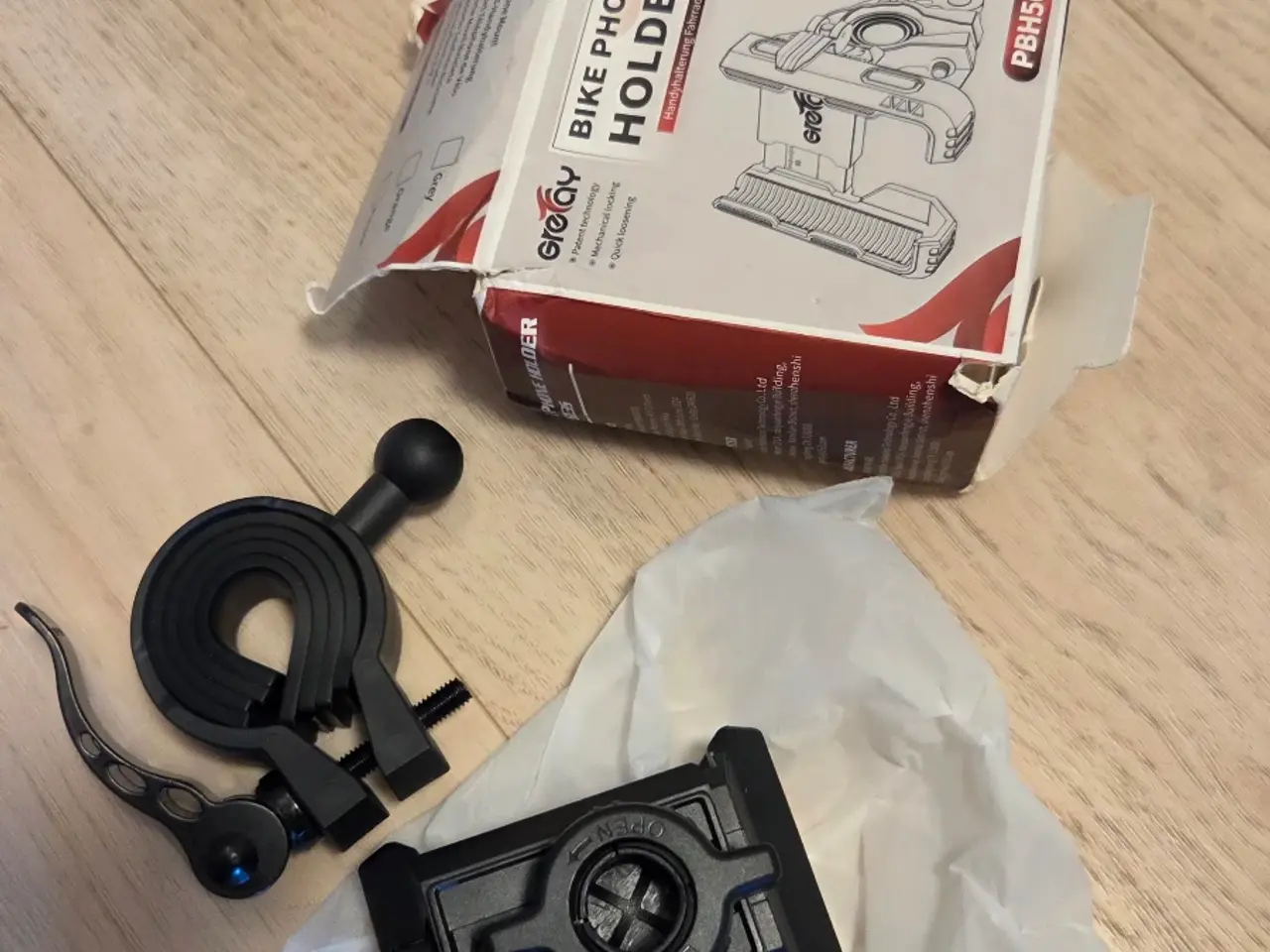 Billede 2 - Bike Handlebar Phone Holder