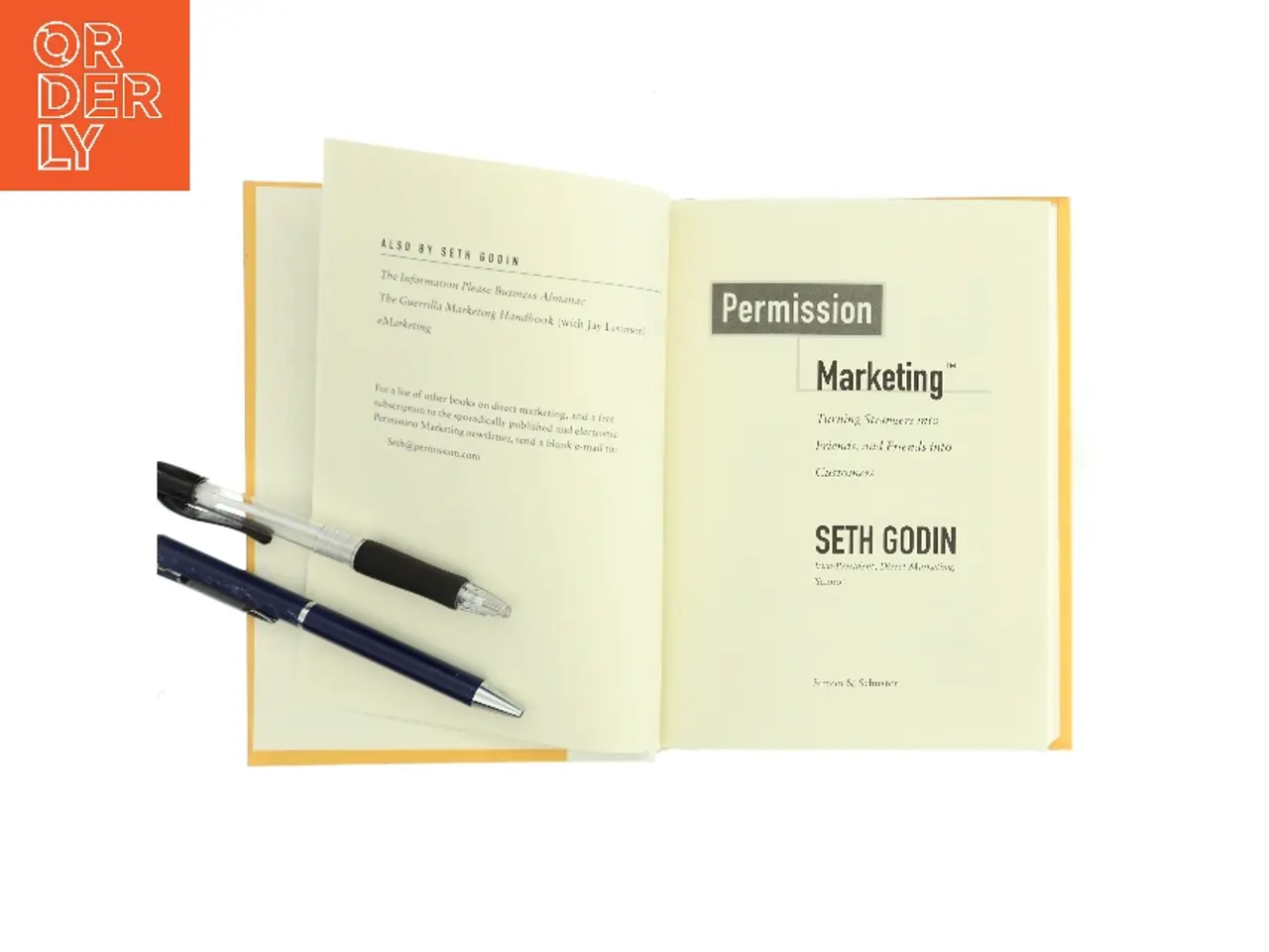 Billede 2 - Permission Marketing af Seth Godin (Bog)