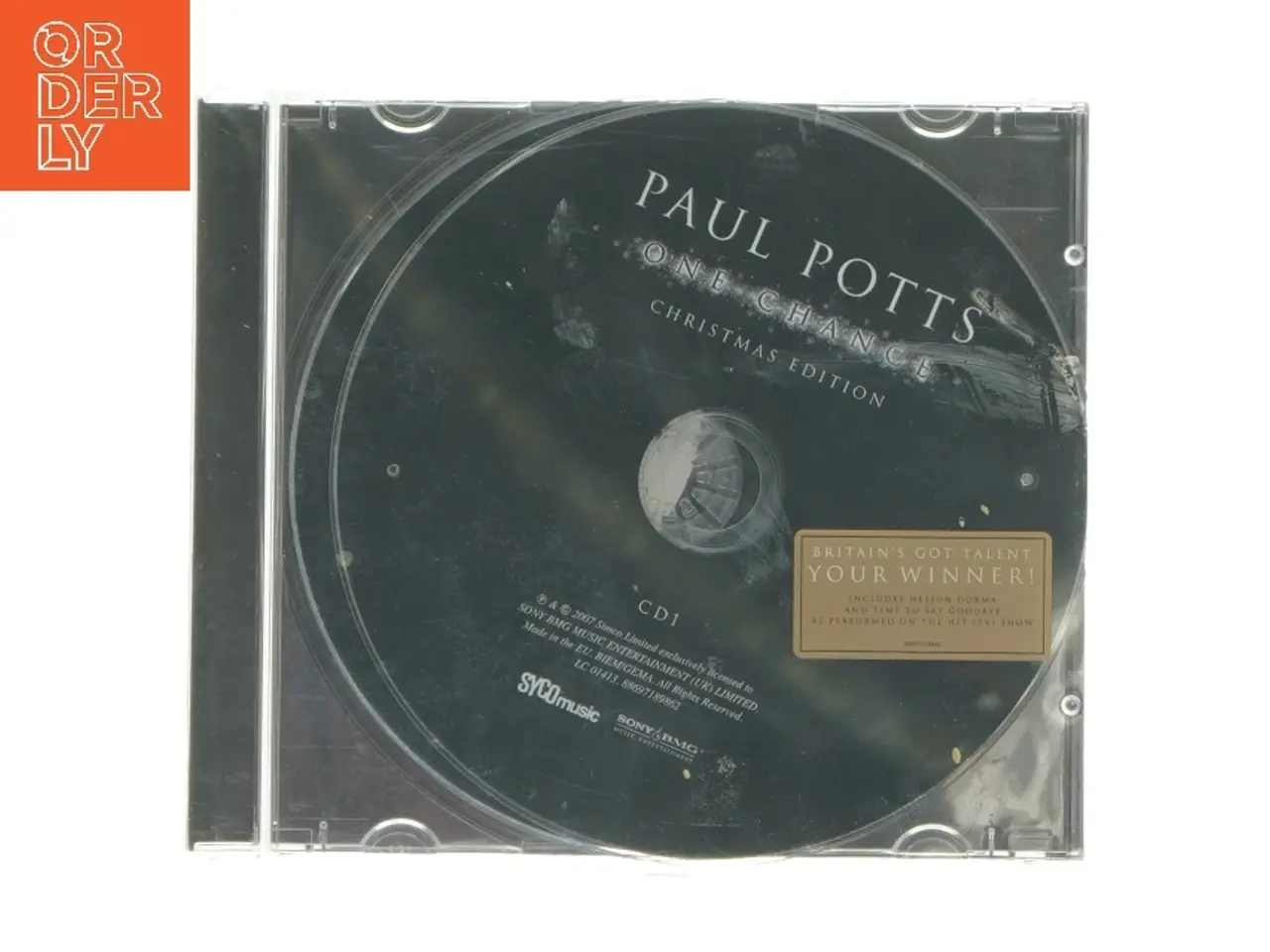 Billede 1 - Paul Potts CD - One Chance Christmas Edition fra Sony BMG