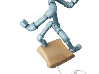 Unik håndlavet bordlampe – Industrielt design / St