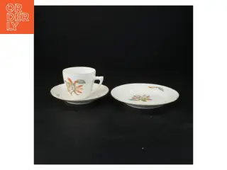 Porcelæn tesæt fra Bing Og Grøndal (str. 15 x 9 cm)