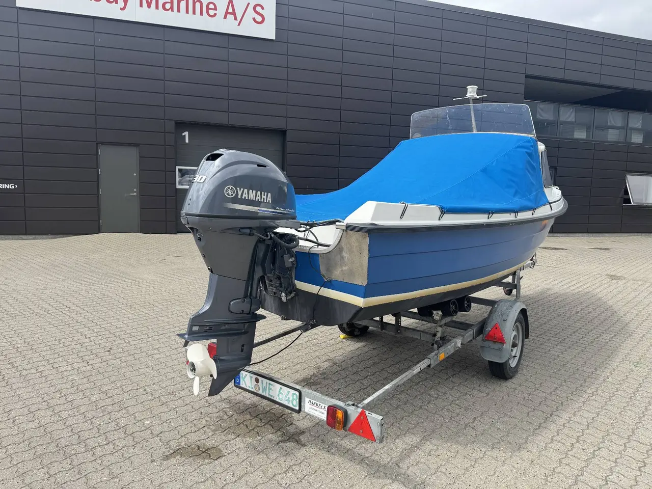 Billede 4 - Orkney SL16 m/30 hk Yamaha 4-takt