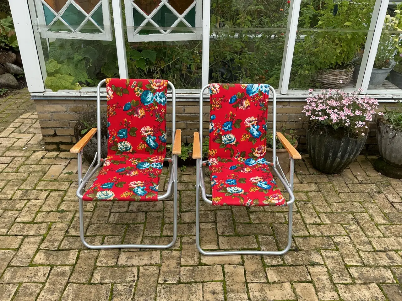 Billede 1 - Camping stole retro / gamle