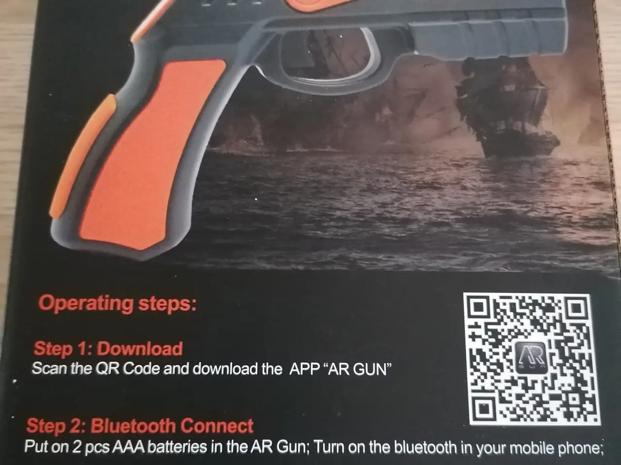 Billede 4 - 8 Stk NYE AR Gun Virtual Reality Spilpistoler