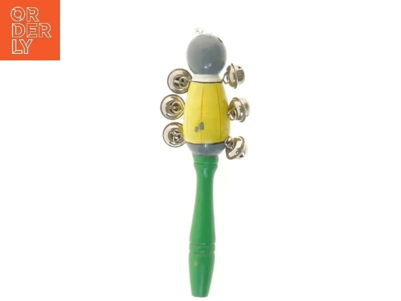 Billede 2 - Legetøjsrasle med klokker (str. 18 cm)