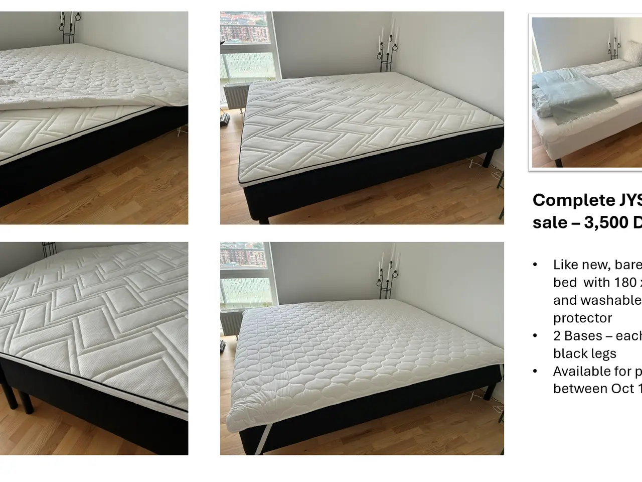 Billede 1 - Complete JYSK bed for sale