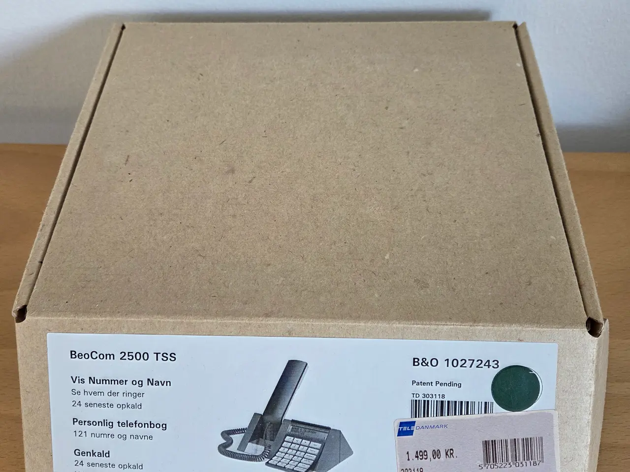 Billede 8 - B&O Bang & Olufsen BeoCom 2500 TSS fastnettelefon