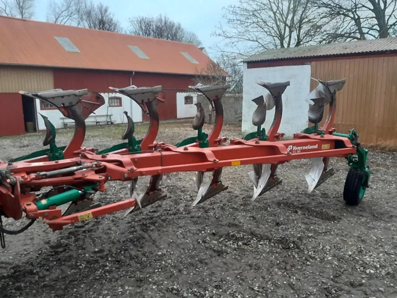 Billede 6 - 5 furet Kverneland vende plov EG 85 Krop 28