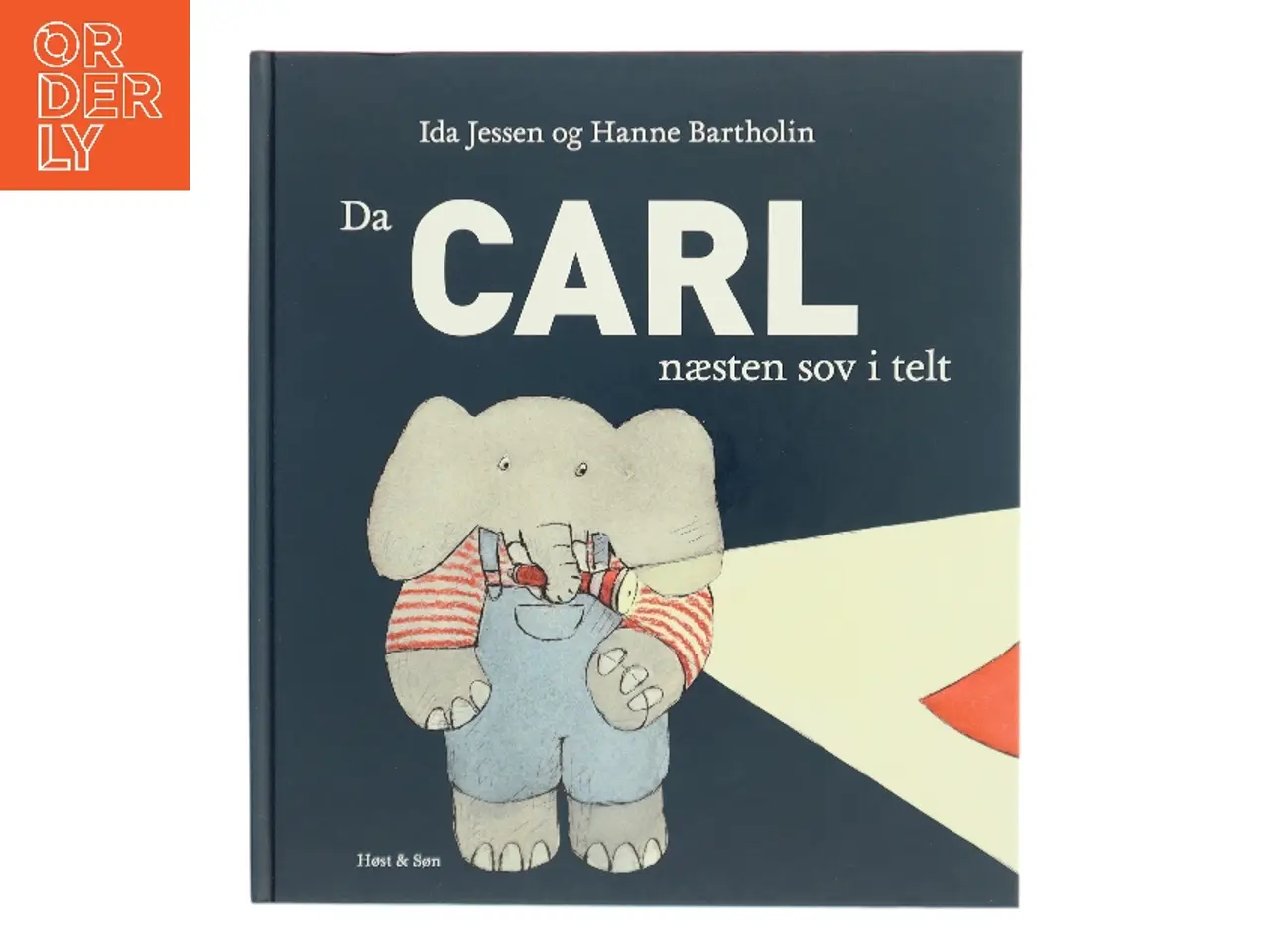 Billede 1 - Da Carl næsten sov i telt af Ida Jessen (Bog)