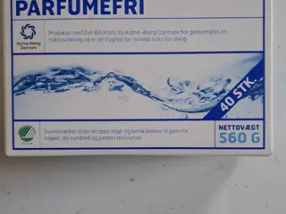 Opvaske tabs af mærket levevis de er parfumefri