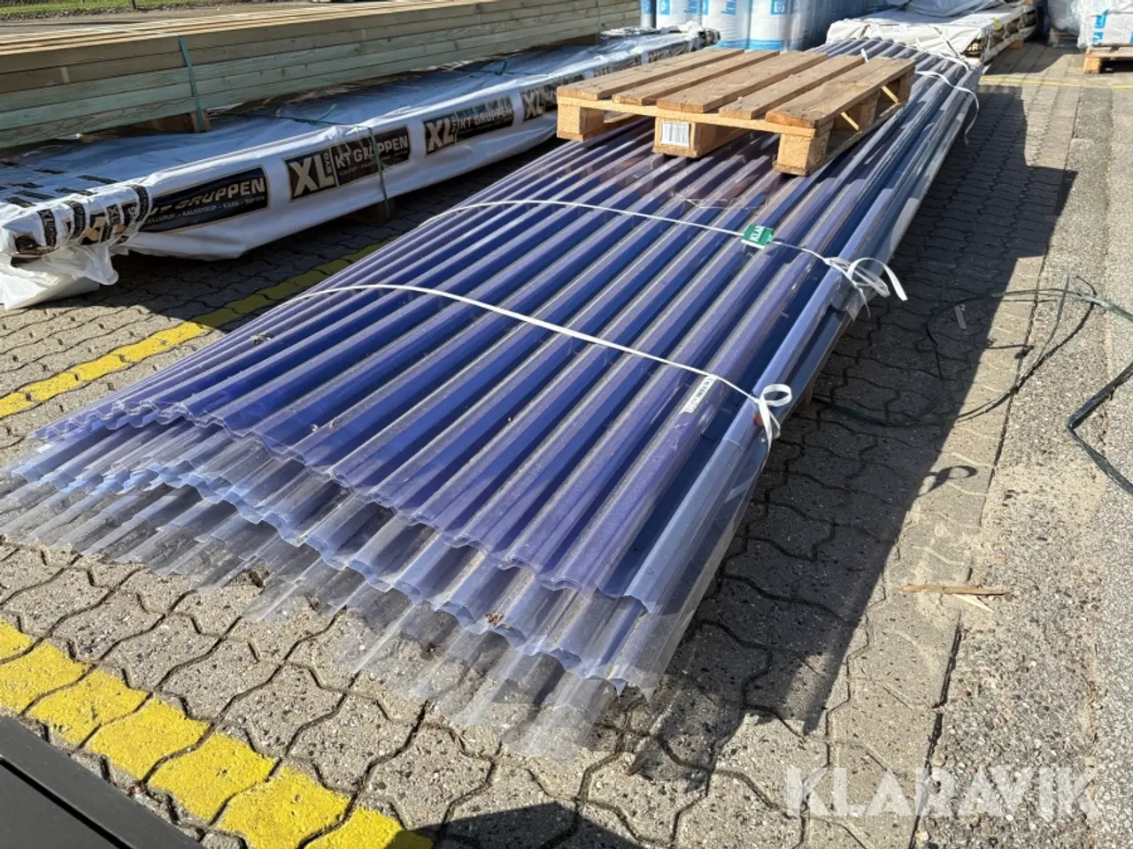Billede 1 - Trapezplader Plastmo Eco - lite clear 13 styk