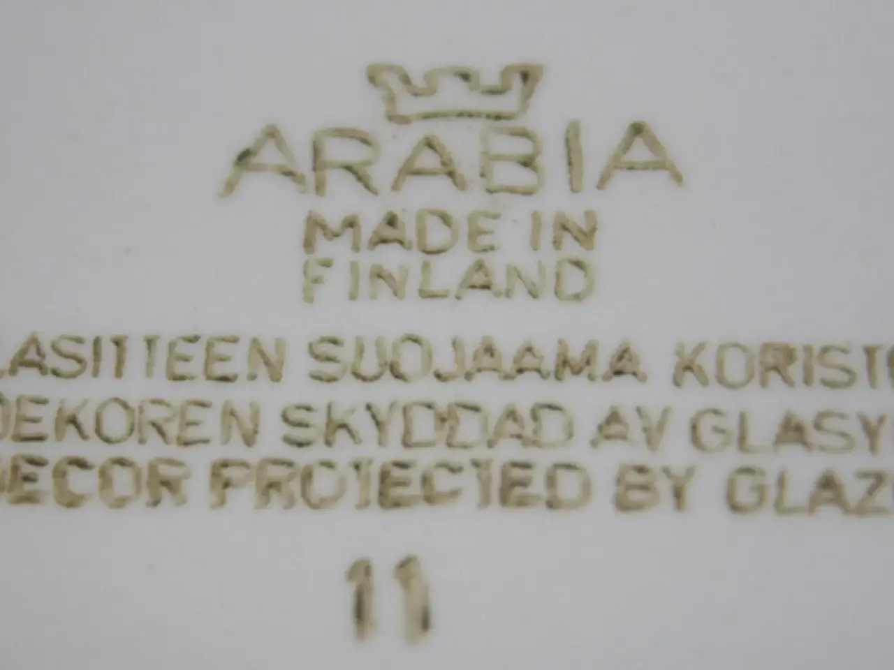 Billede 16 - Spisestel fra Arabia "Landscabe"
