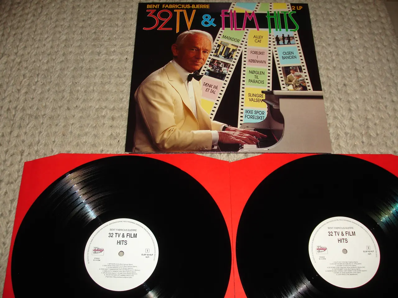 Billede 1 - Bent Fabricius-Bjerre – 32 Tv & Film Hits