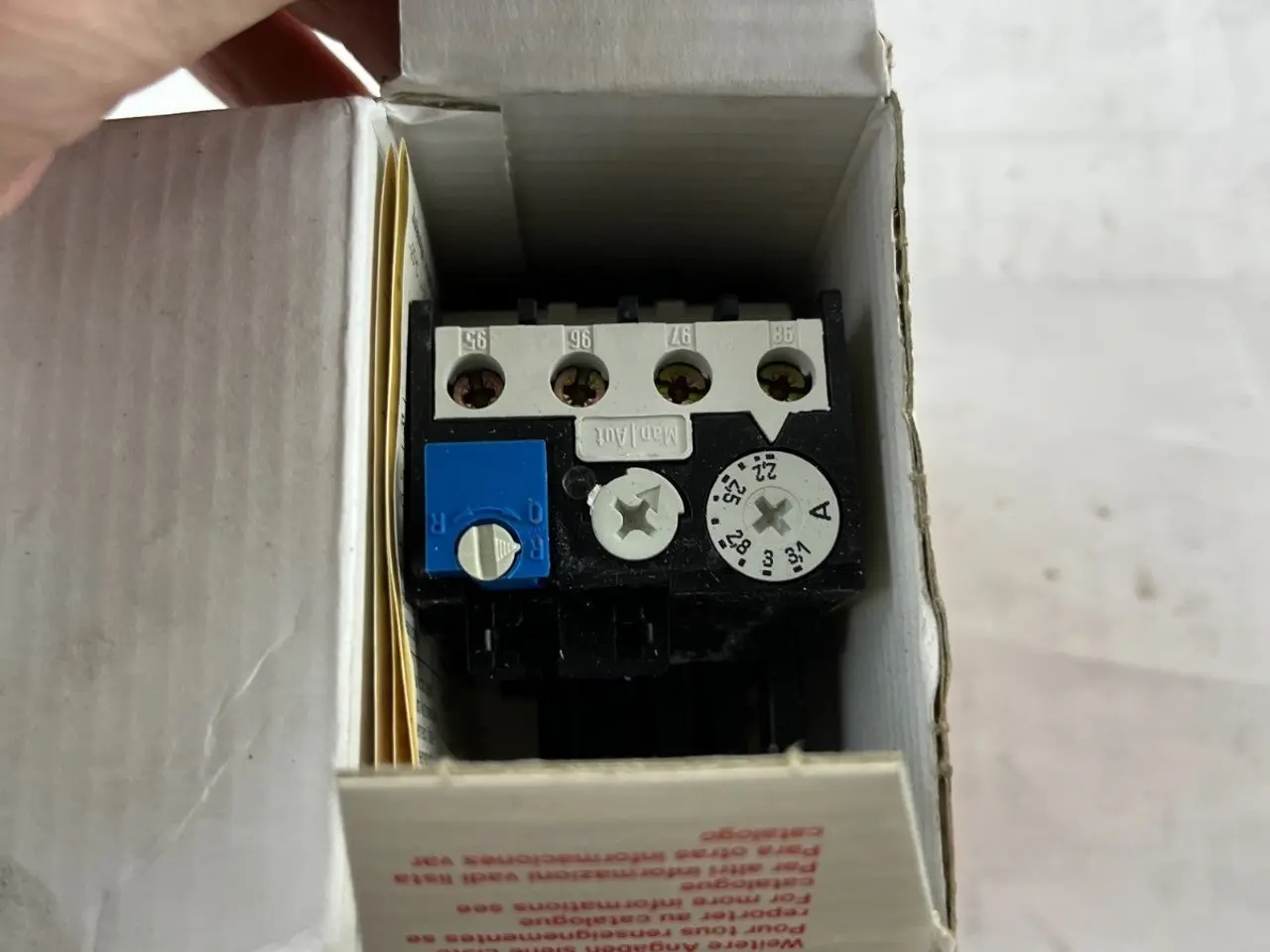 Billede 4 - ABB T25 DU 3.1 Thermal Overload relæ 2.2–3.1A ny