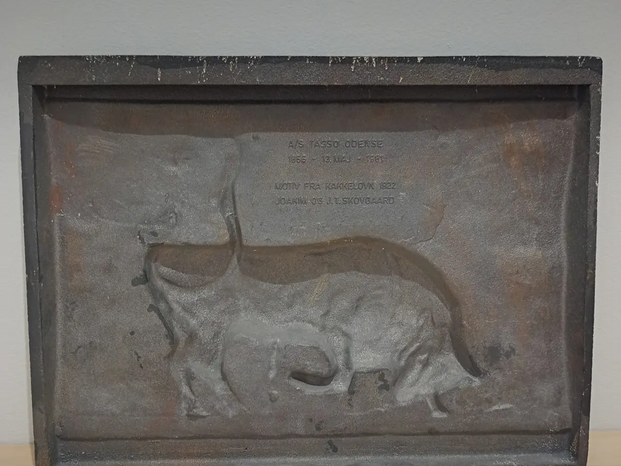 Billede 3 - Relief i støbejern