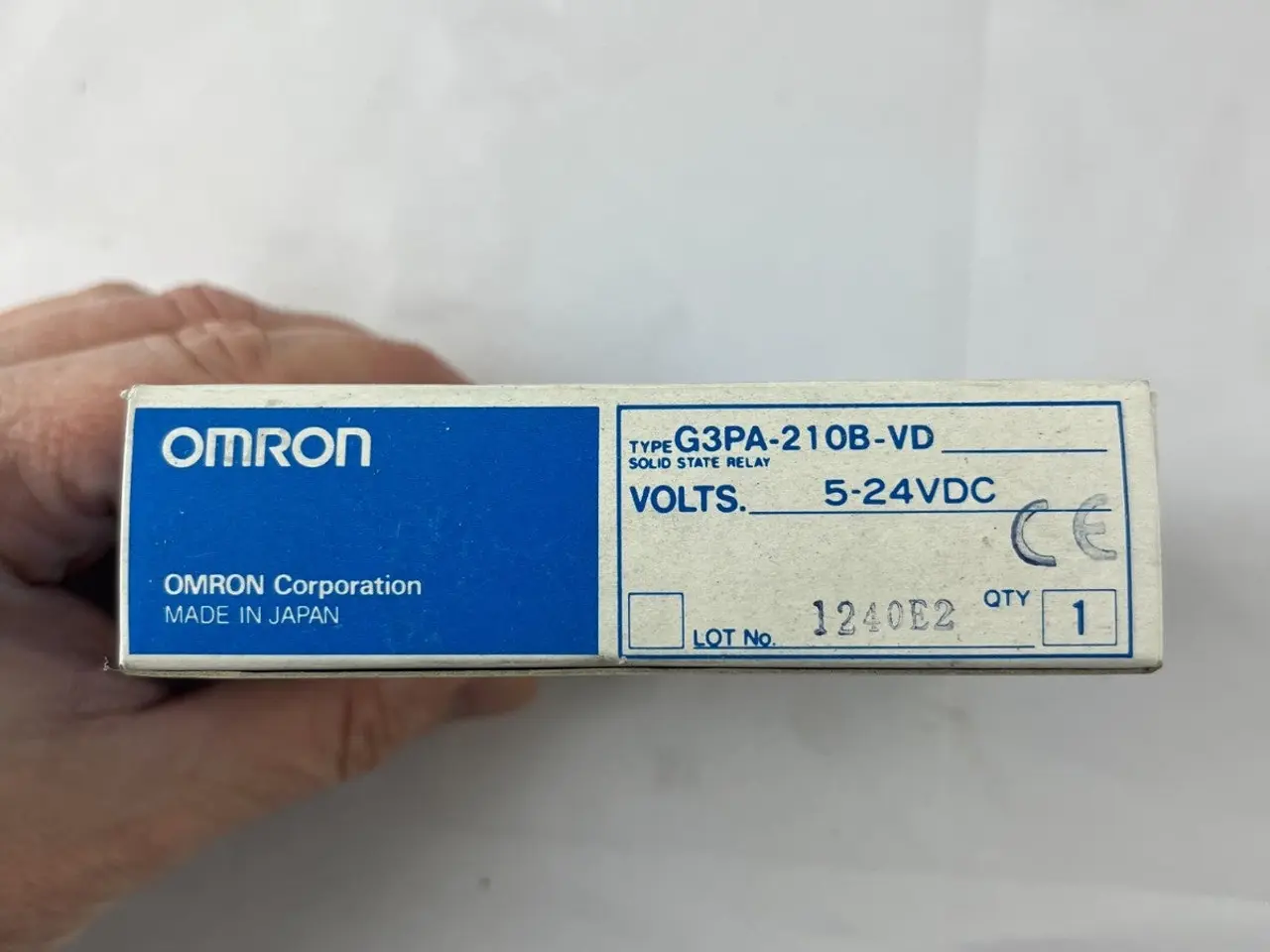 Billede 5 - Omron G3PA‑210B‑VD Solid State relæ 10A 24–240Vac