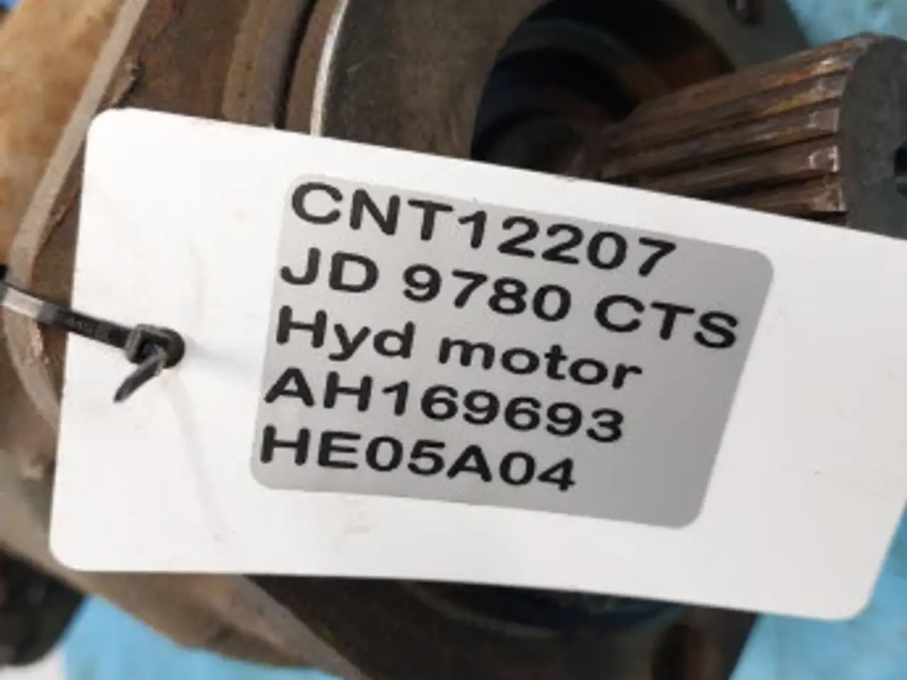 Billede 7 - John Deere 9780 CTS Hydrostat motor AH169693