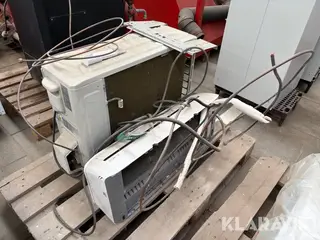 Varmepumpe Qlima S5232 ude og indvendig
