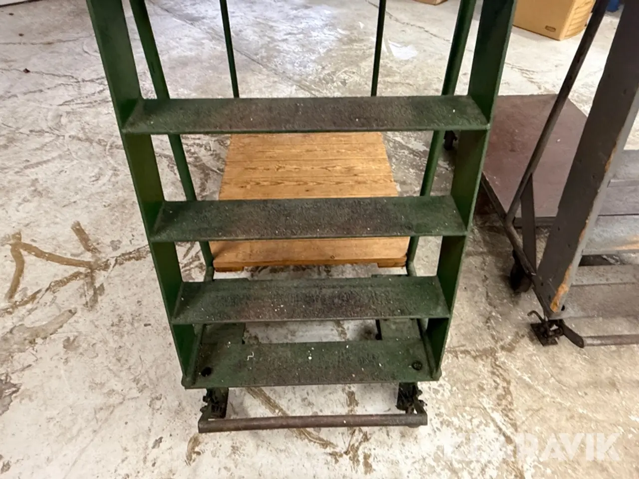 Billede 5 - Rullende reol trapper - 2 styk