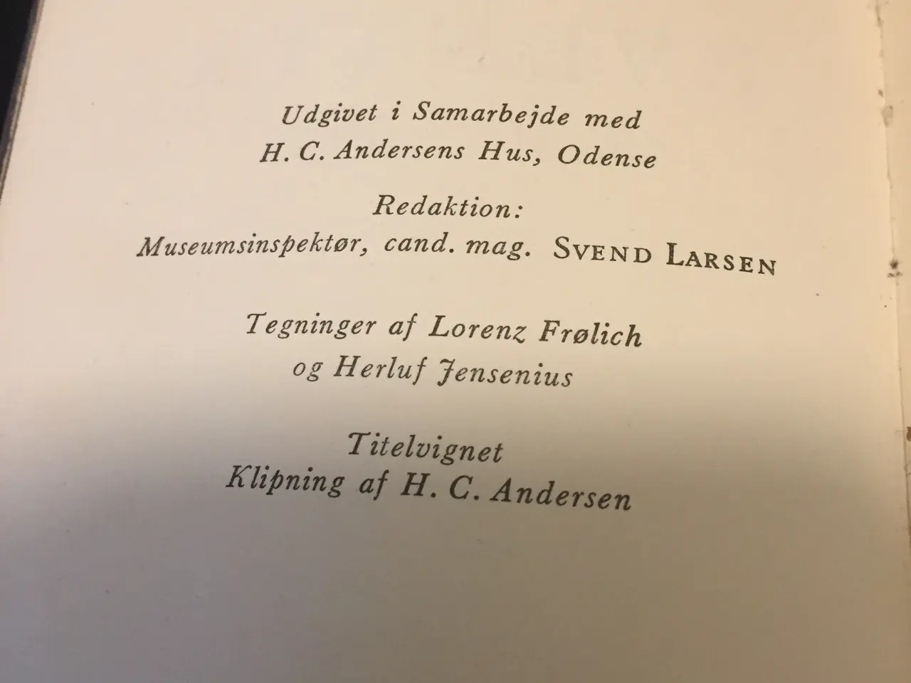 Billede 4 - HC Andersen bøger