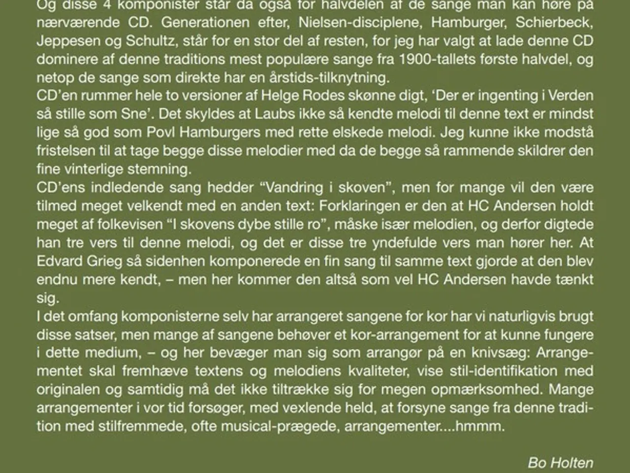 Billede 5 - DR Vokalensemblet, Bo… – Årstiderne (28… – CD