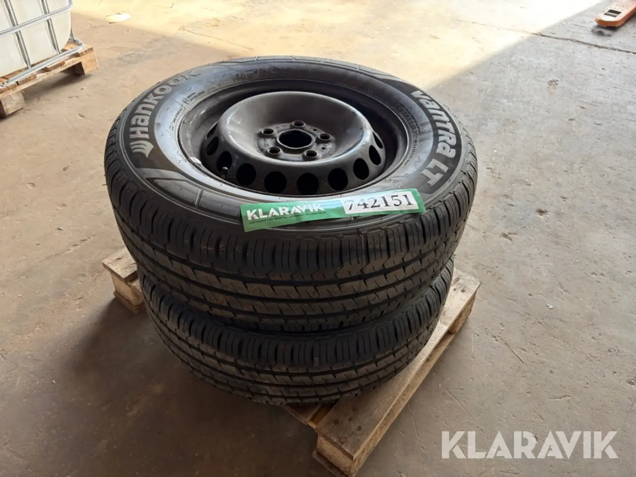 Billede 1 - Dæk Hankook Vantra LT - 2 styk