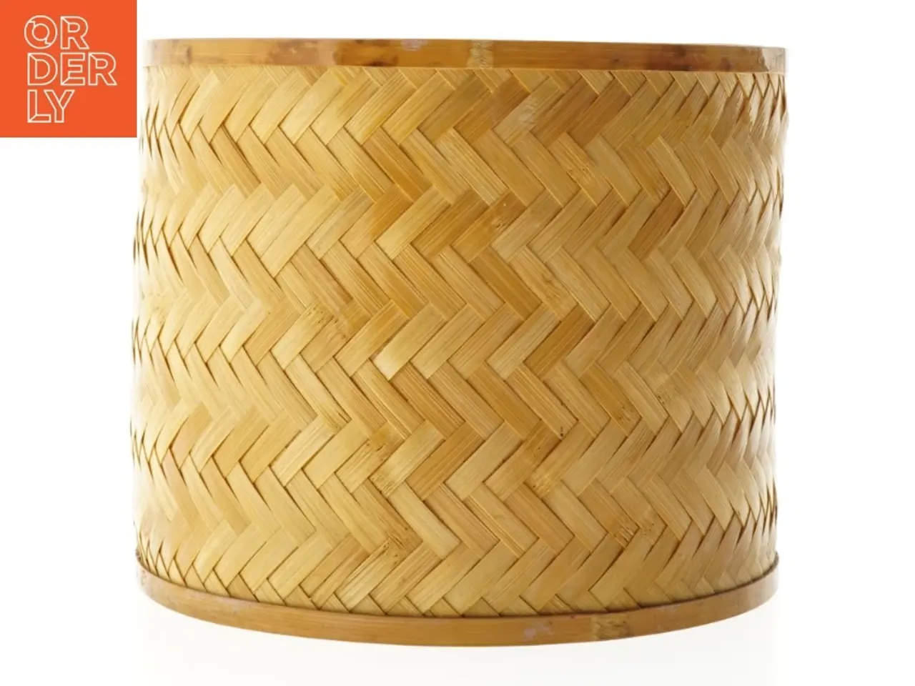 Billede 1 - Flettet Cylindrisk kurv (str. 18 cm)