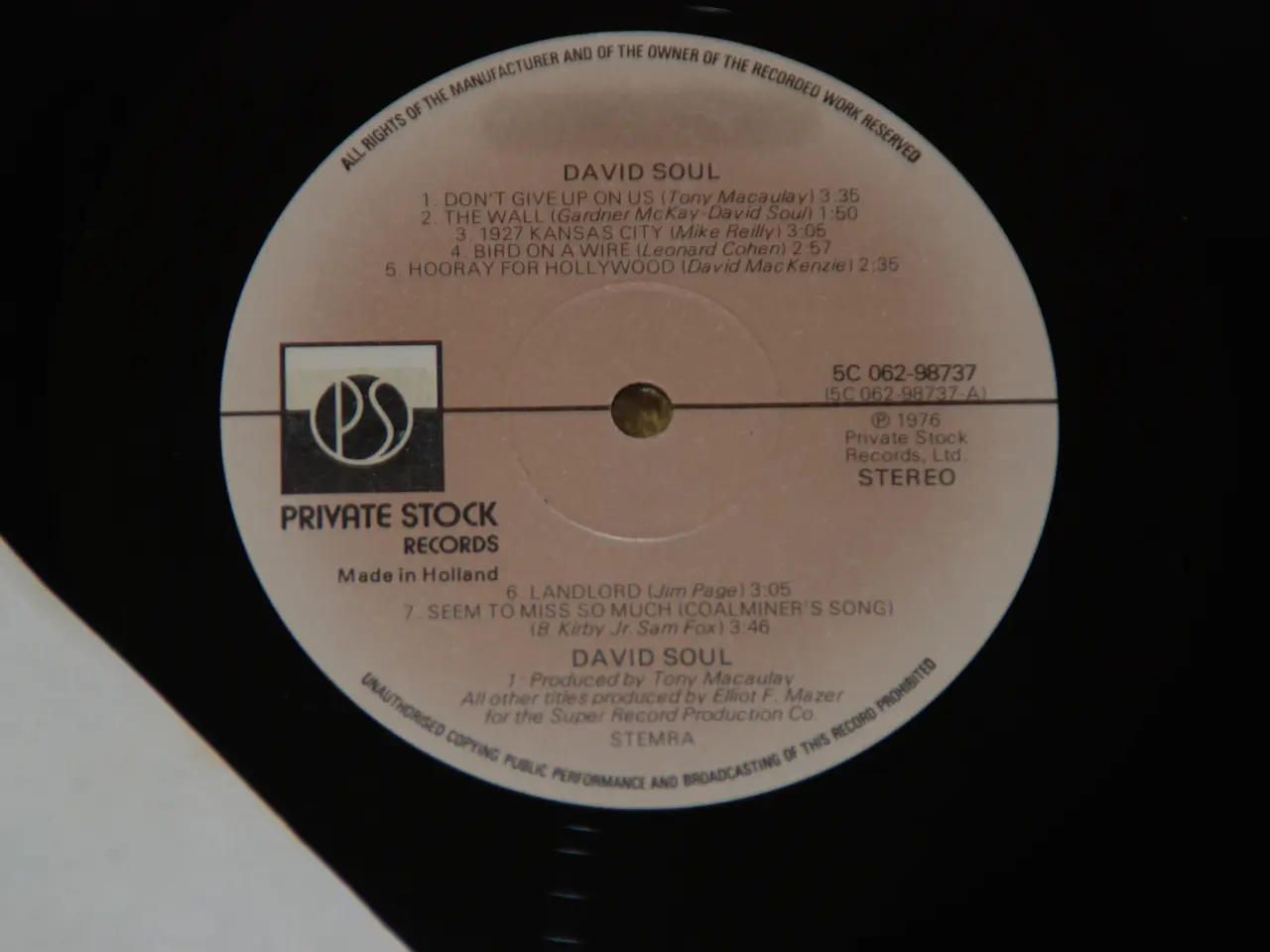 Billede 9 - 2 stk. LP - David Soul