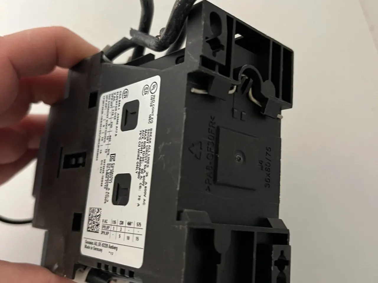 Billede 9 - Siemens SIRIUS 3RH2911-1BA10 kontaktor Assembly DC