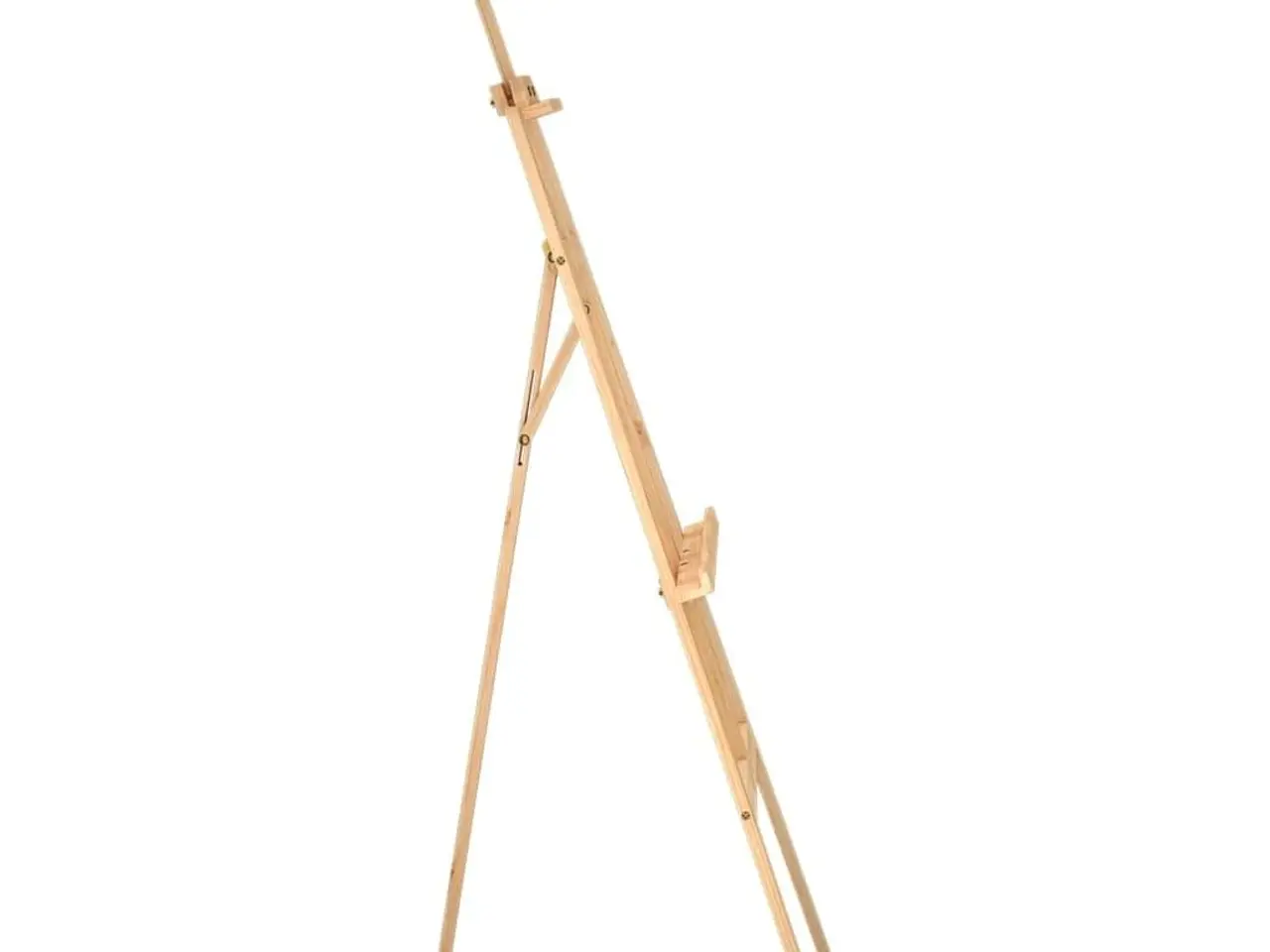 Billede 4 - Staffeli i massivt fyrretræ - 53,5 × 95 × 127 cm, justerbart