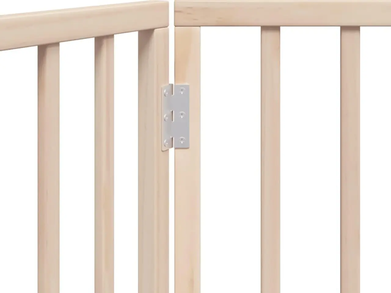 Billede 8 - Foldbart hundegitter med 2 paneler - 160 cm i poppeltræ