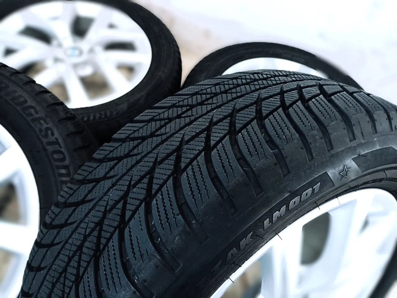 Billede 7 - 5x112 17" ET39 nav66,6ø BMW/MINI vinter fælge TPMS