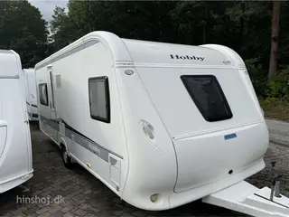 2011 - Hobby Excellent 560 CFe Dejlig vogn med rundsidegruppe og franskseng fra Hinshøj Caravan