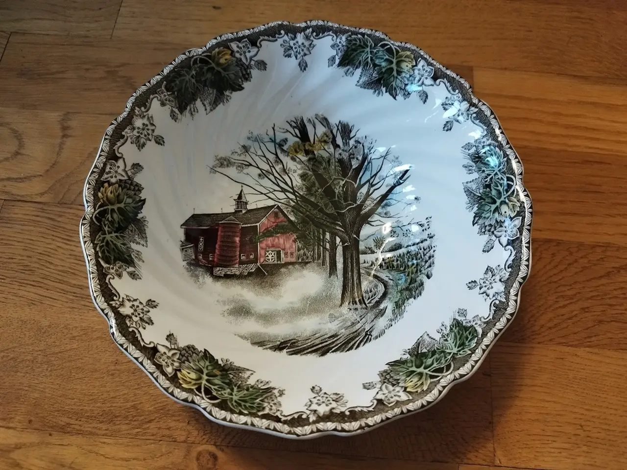 Billede 1 - The friendly village porcelæn skål