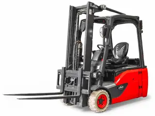 Linde E 16 L-02 el-gaffeltruck - 1600 kg, 3140 mm - brugt