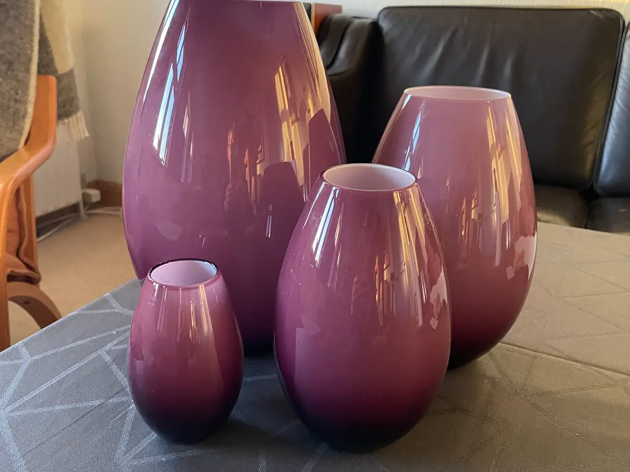 Billede 2 - Holmegaard Cocoone lilla
