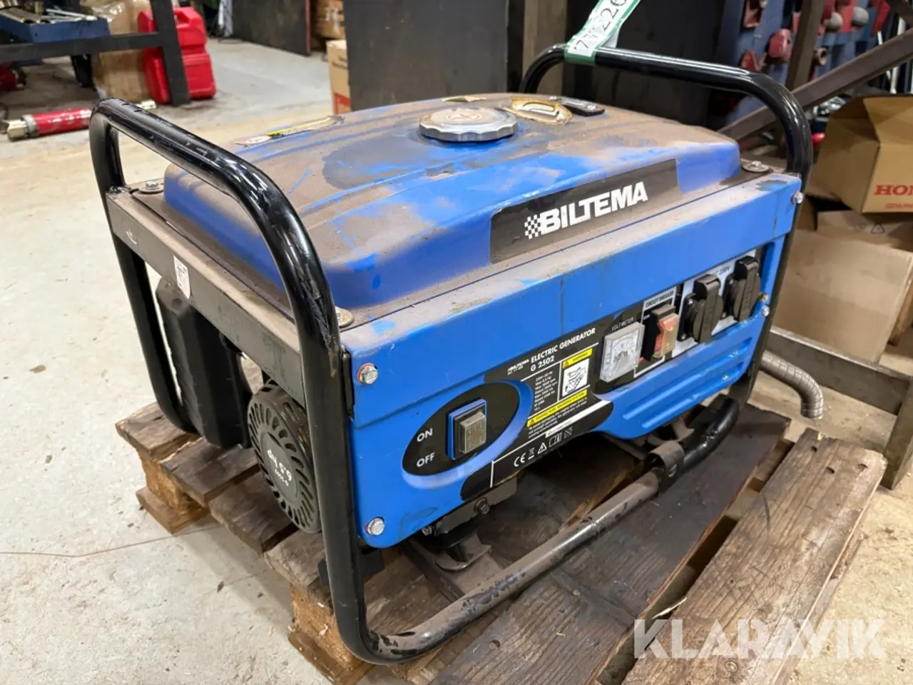 Billede 1 - Generator Biltema G2502
